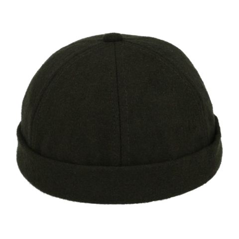 Gabardin Retro Hip-Hop Docker Şapka
