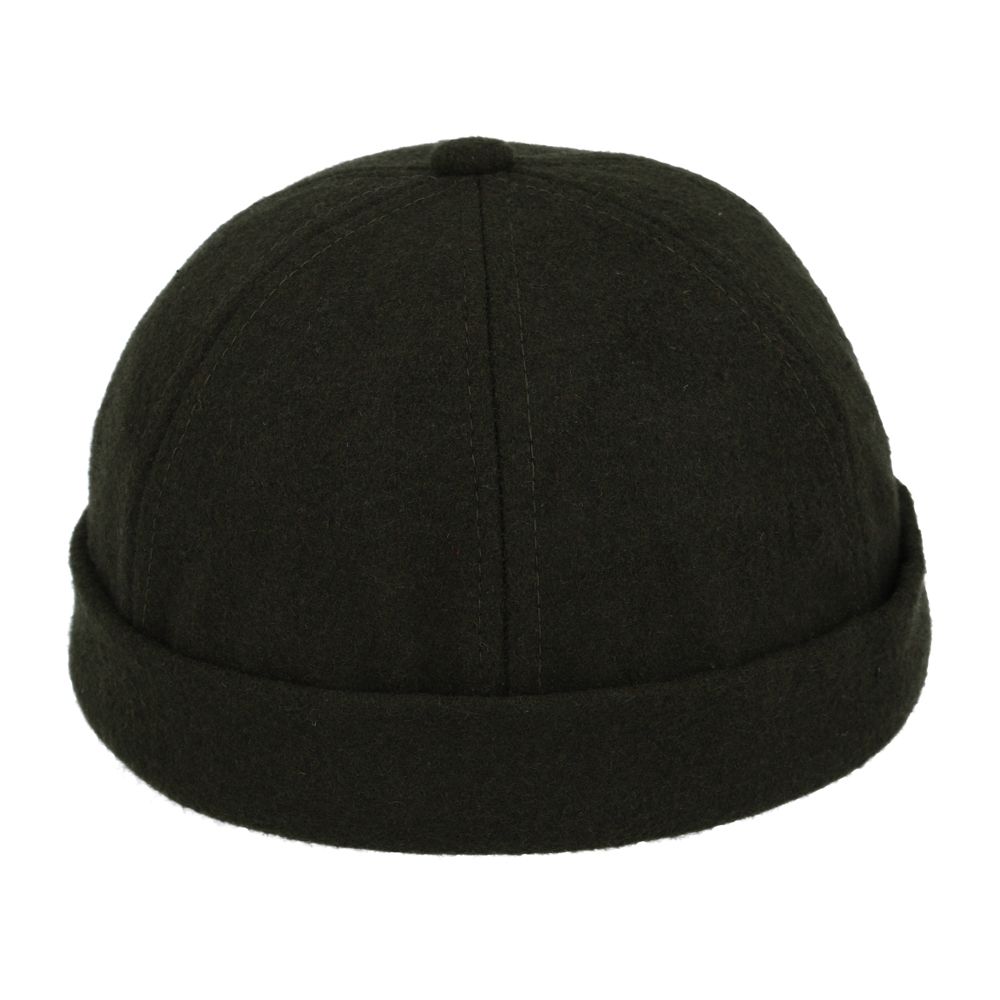 Yün Retro Hip-Hop Docker Şapka