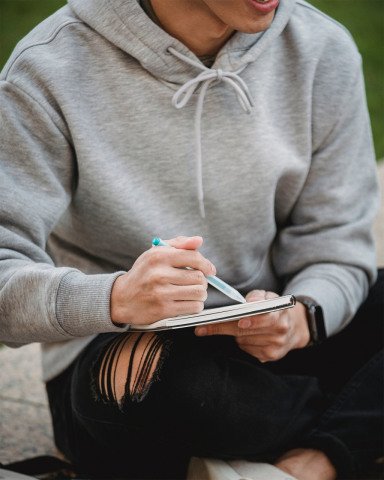 Mumu Schwarzer übergroßer Hoodie Basic Unisex-Sweatshirt