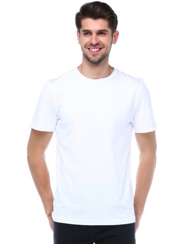 Mumu Beyaz Basic Unisex Tshirt