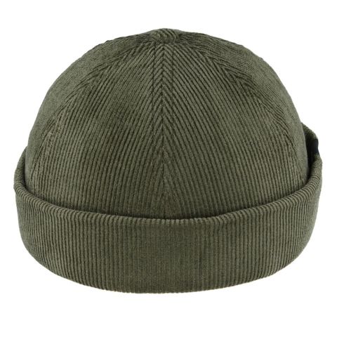 Corduroy Retro Hip-Hop Docker Şapka