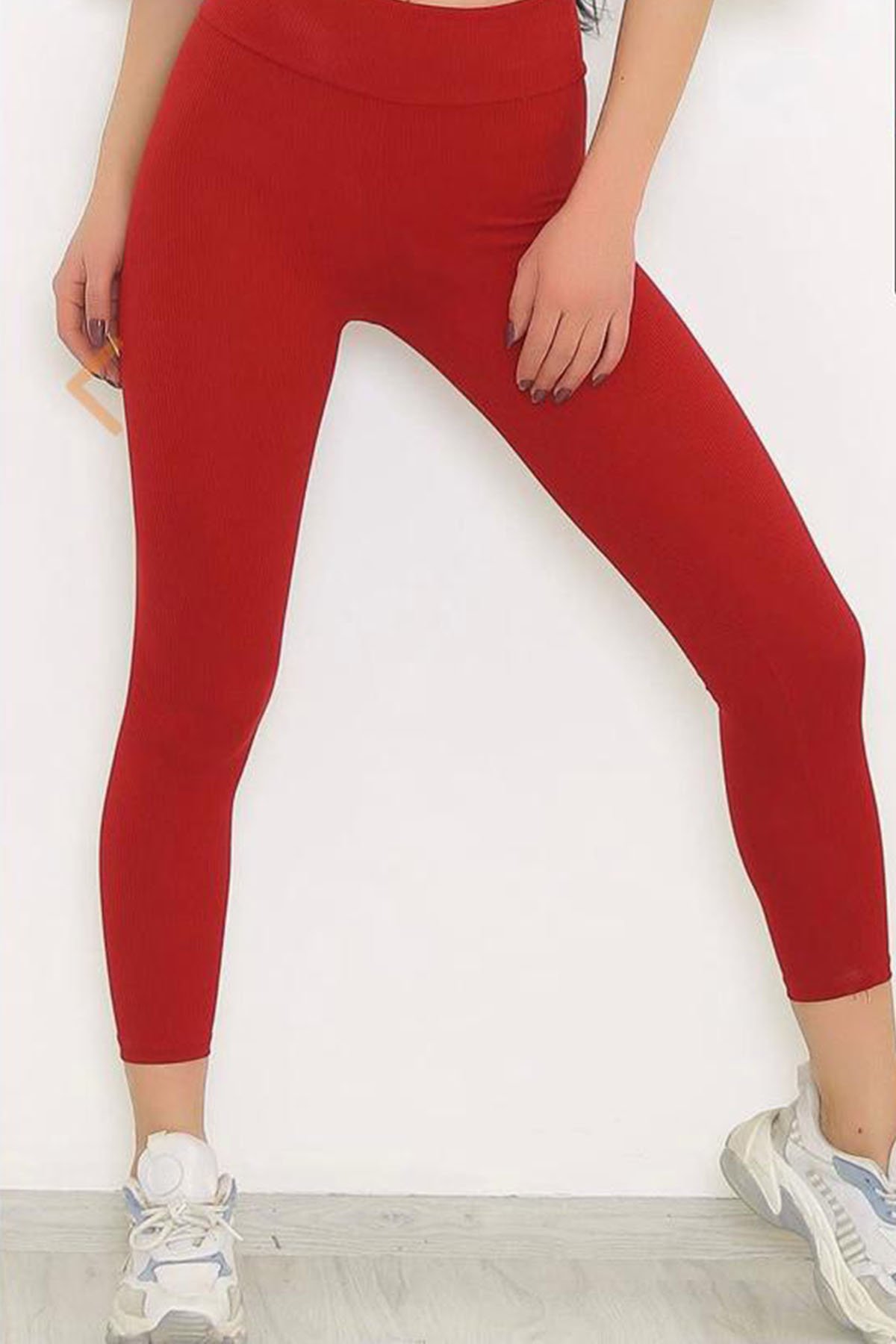 Red Cotton Tights