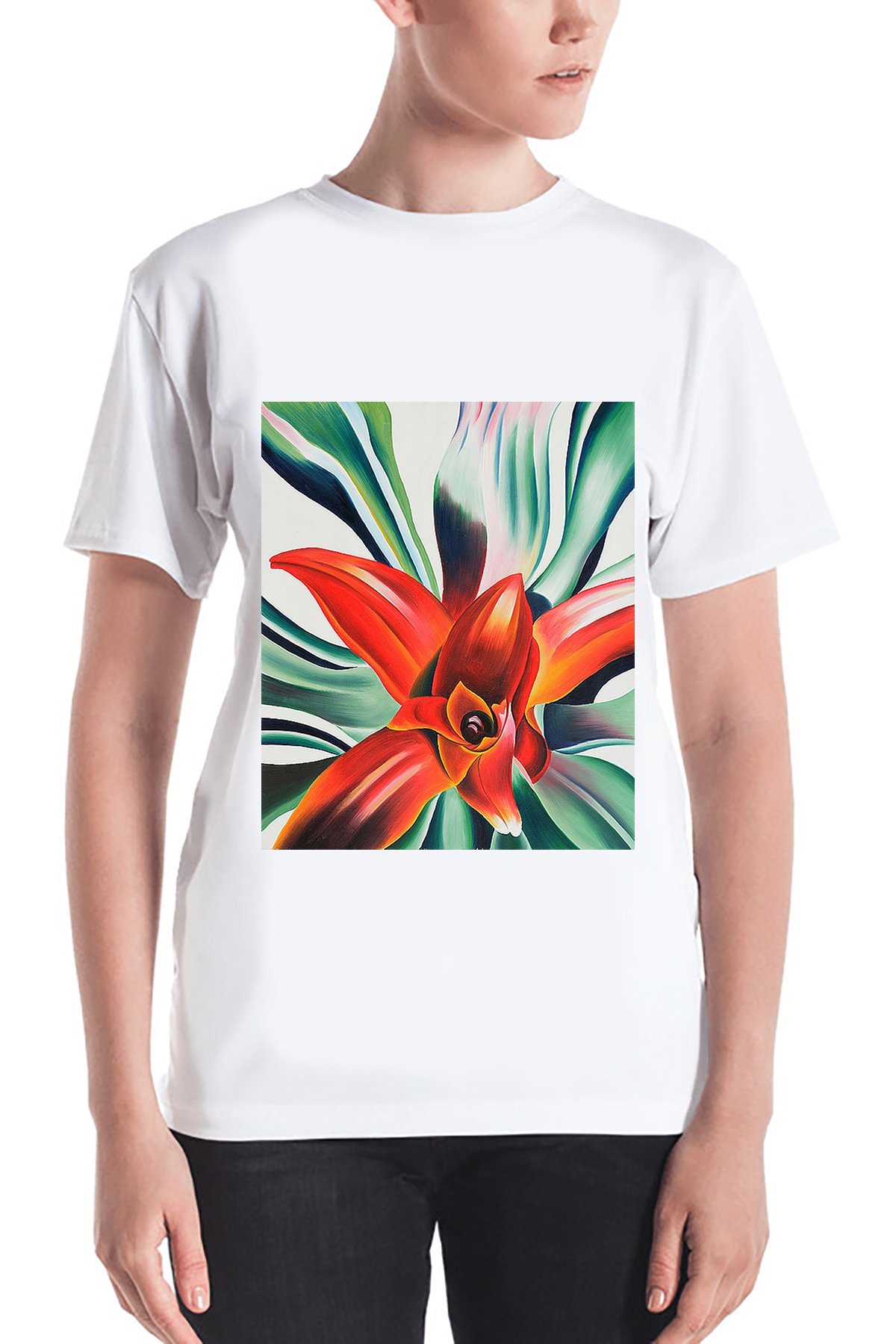 O'Keeffe Printed Design T-Shirt