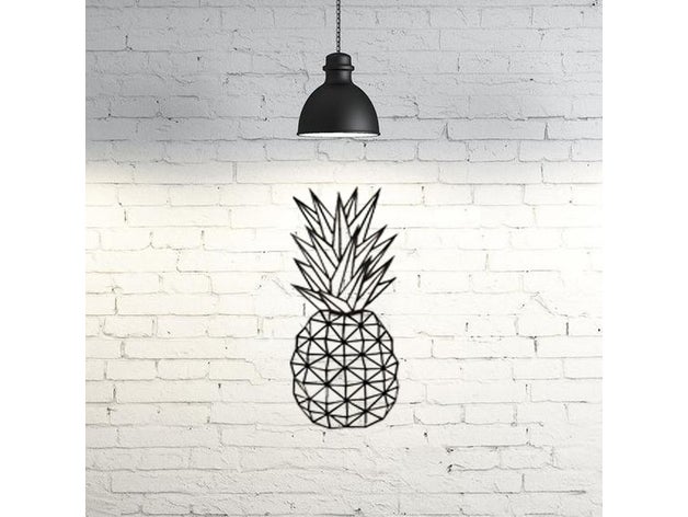 Ananas Tasarım Duvar Dekor