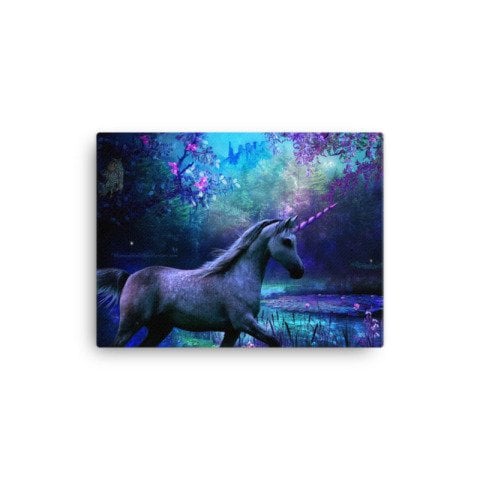 Unicorn Unicorn Imagination Canvas Painting