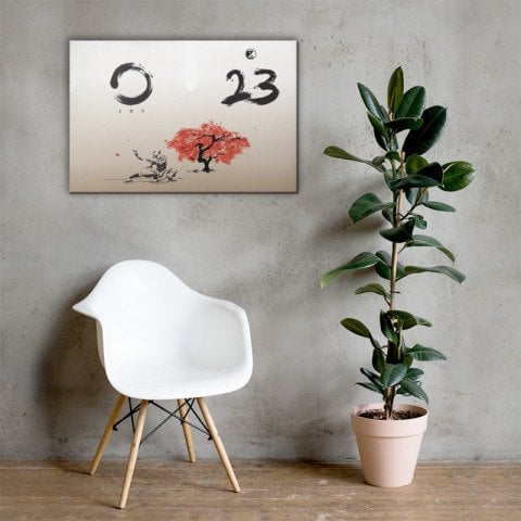 Leinwandmalerei der Zen-Serie II