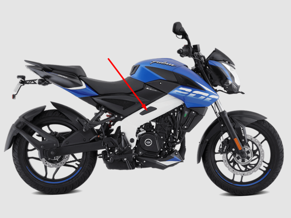 Bajaj Pulsar 200 NS Şase Bandı Sol 2021