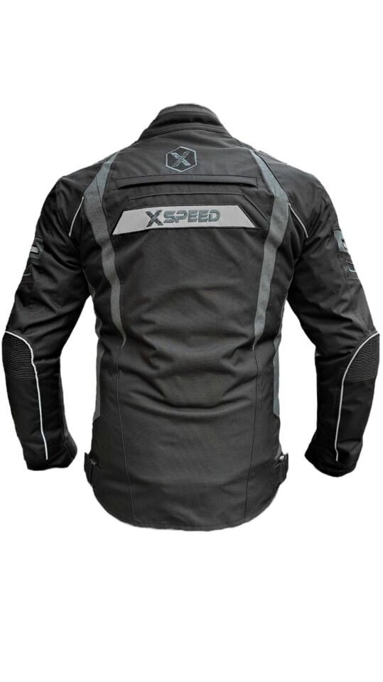 Xspeed Anger 4 Mevsimlik Korumalı Uzun Motosiklet Montu