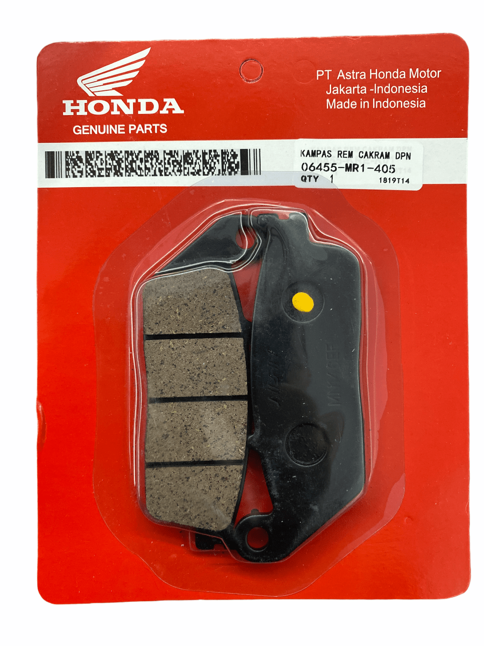 Honda CBR 250 R Orjinal Ön Fren Balatası