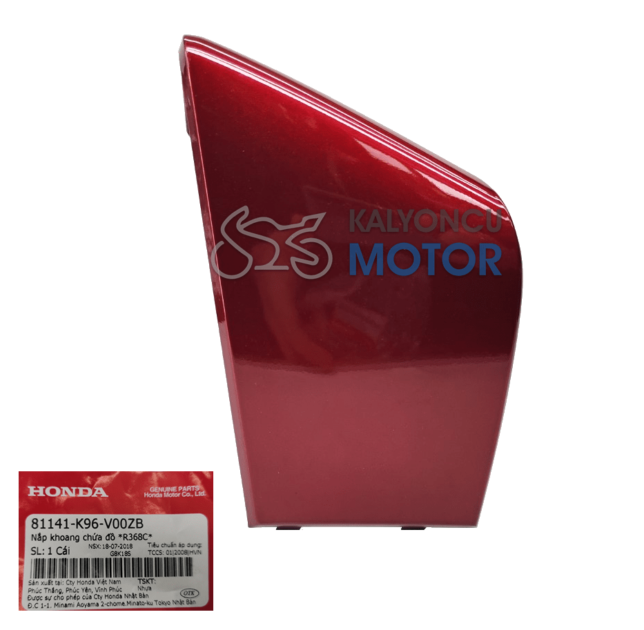 Honda PCX 125 Torpido Kapak Kırmızı 2018-2020