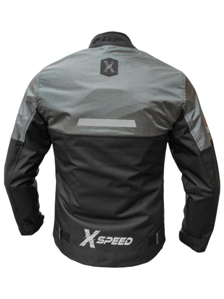 X-Speed Wise 4 Mevsim Motosiklet Montu Gri