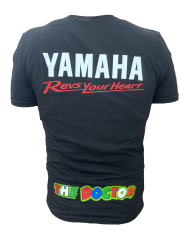 Yamaha Siyah T-Shirt %100 Pamuk