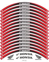 Honda CB 125 F Jant Şeridi Siyah - Kırmızı