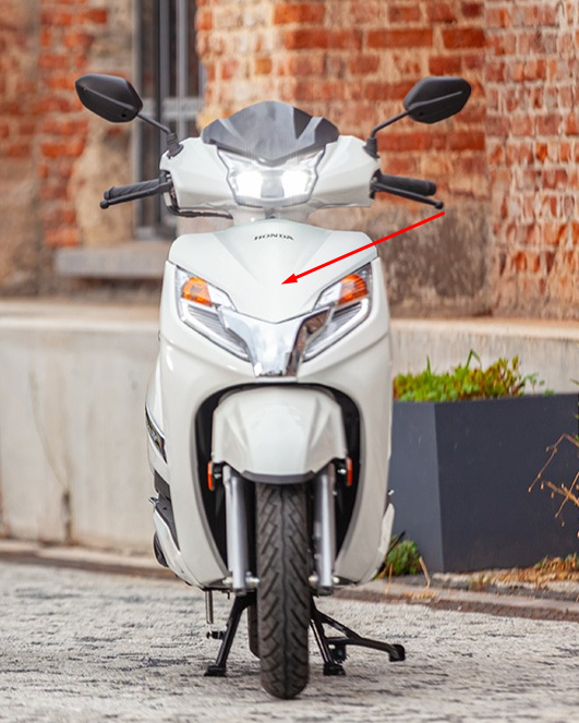 Honda Activa 125 Ön Göğüs Beyaz (2023 Kasa)