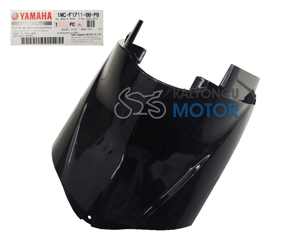 Yamaha Delight 115 Gövde Kapak Siyah
