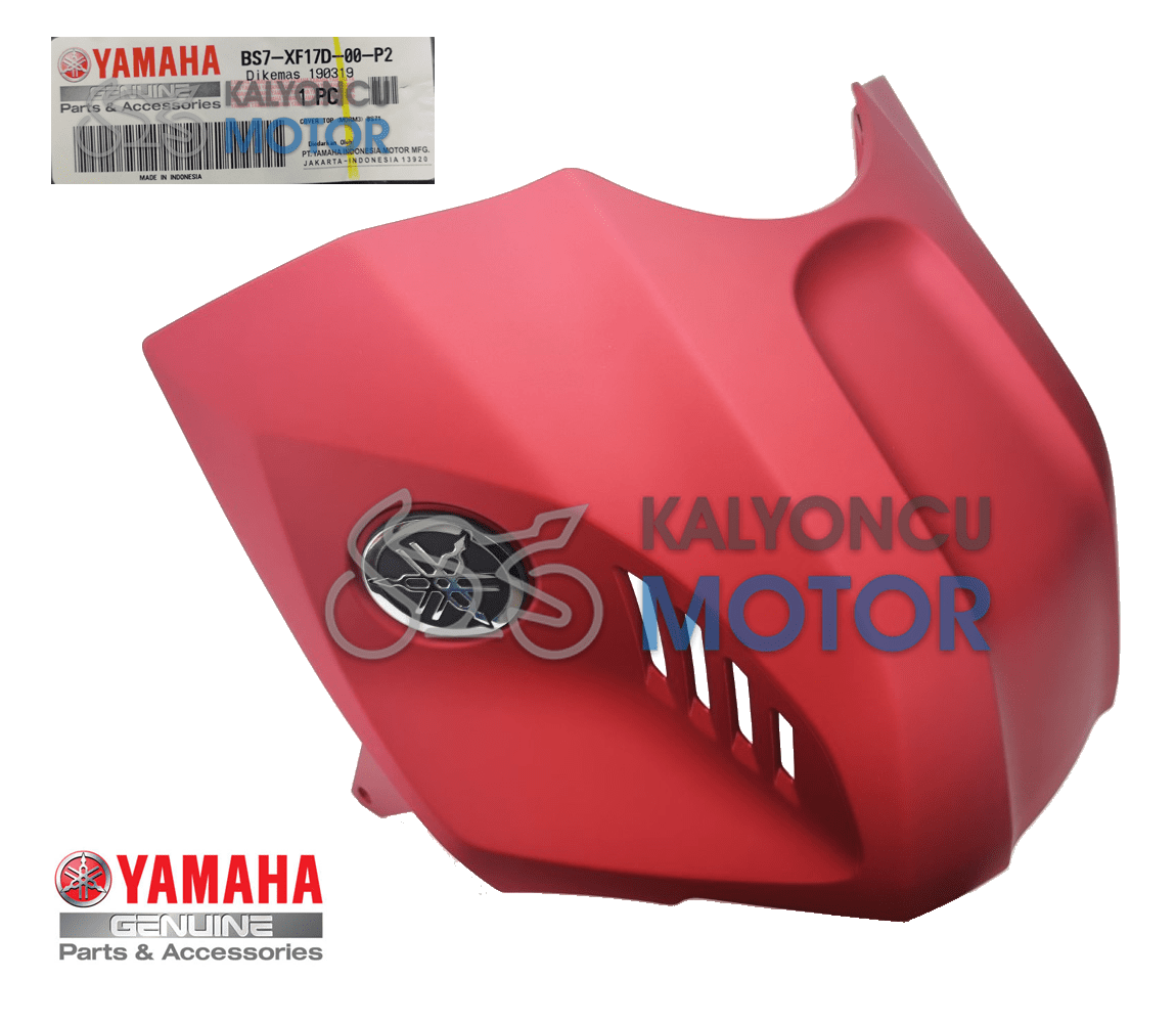 Yamaha R25 2019 Depo Üstü Kapak Mat Kırmızı