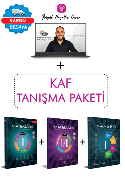 KAF TANIŞMA PAKETİ (KAF1+KAF01+KAFGEO1)