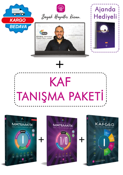 KAF TANIŞMA PAKETİ (KAF1+KAF01+KAFGEO1)