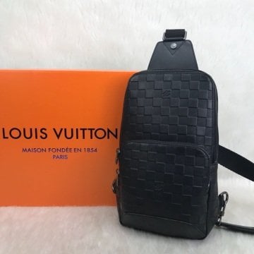 Louis Vuitton Avenue Sling erkek omuz çantası %hakiki deri infini