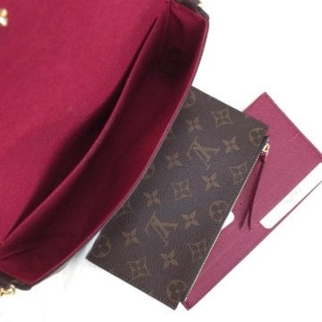 LOUIS VUİTTON FELİCE CLUTCH %100 HAKİKİ DERİ