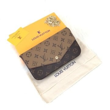 LOUIS VUİTTON FELİCE CLUTCH %100 HAKİKİ DERİ