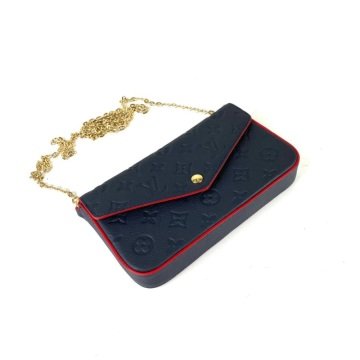LOUIS VUİTTON FELİCE CLUTCH EMPREİNTE %100 HAKİKİ DERİ