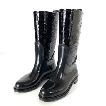 LOUİS VUİTTON DROPS FLAT HALF BOOTS %HAKİKİ DERİ