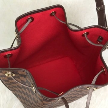 LOUIS VUITTON DAMİER CANVAS  NOE %100 VEJITAL DERI