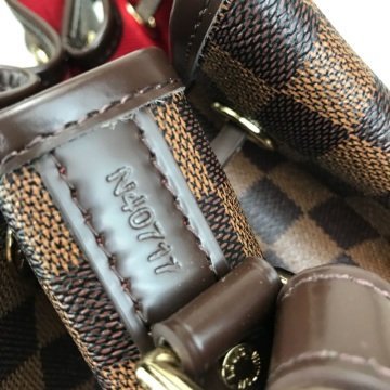 LOUIS VUITTON DAMİER CANVAS  NOE %100 VEJITAL DERI