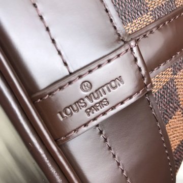 LOUIS VUITTON DAMİER CANVAS  NOE %100 VEJITAL DERI