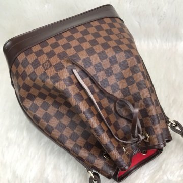 LOUIS VUITTON DAMİER CANVAS  NOE %100 VEJITAL DERI
