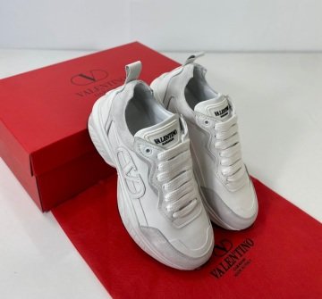 VALENTİNO VLOGO LOW-TOP PANELED SNEAKERS %HAKİKİ DERİ