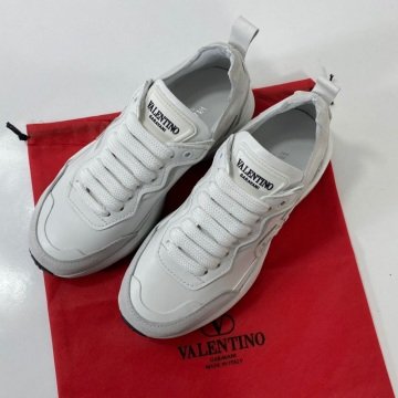 VALENTİNO VLOGO LOW-TOP PANELED SNEAKERS %HAKİKİ DERİ