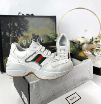 GUCCİ RHYTON SNEAKER %HAKİKİ DERİ