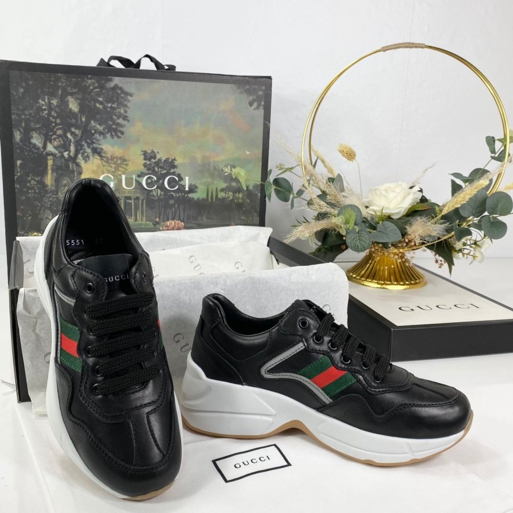 GUCCİ RHYTON SNEAKER %HAKİKİ DERİ