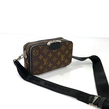 LOUİS VUİTTON ALPHA WEARABLE WALLET BAG %100 HAKİKİ DERİ