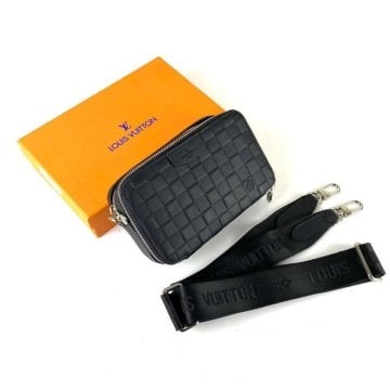 LOUİS VUİTTON ALPHA WEARABLE WALLET BAG %100 HAKİKİ DERİ