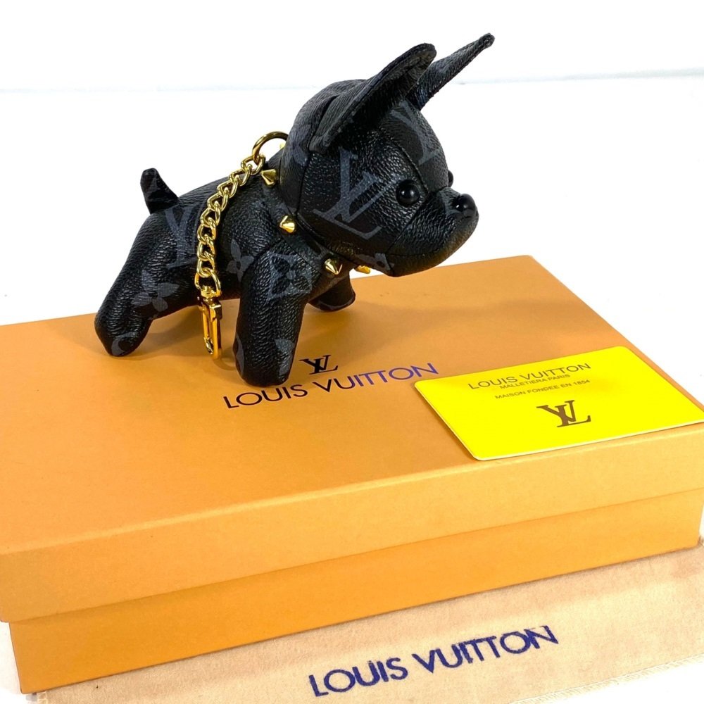 LOUİS VUİTTON DOG CHARM KEYCHAİN  ÇANTA SÜSÜ VE ANAHTARLIK