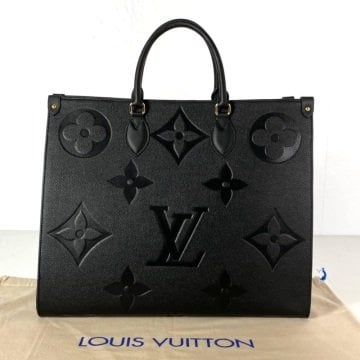 LOUİS VUİTTON ONTHEGO GM EMPREİNTE %100 HAKİKİ DERİ