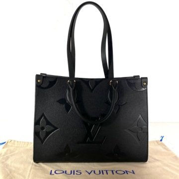 LOUİS VUİTTON ONTHEGO MM EMPREİNTE %100 HAKİKİ DERİ