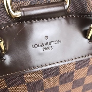Louis Vuitton Montsouris sırt çantası hakiki vejital deri