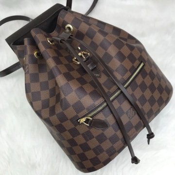 Louis Vuitton Montsouris sırt çantası hakiki vejital deri