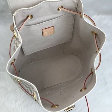 Louis Vuitton Montsouris sırt çantası hakiki vejital deri