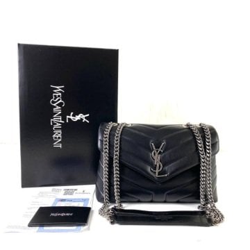 Yves Saint Laurent (YSL) LOU LOU SMALL %100 hakiki deri