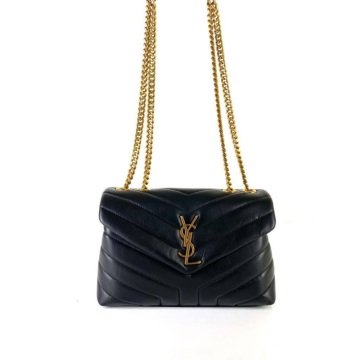 Yves Saint Laurent (YSL) LOU LOU SMALL %100 hakiki deri
