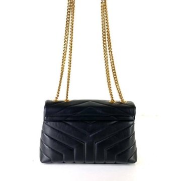 Yves Saint Laurent (YSL) LOU LOU SMALL %100 hakiki deri
