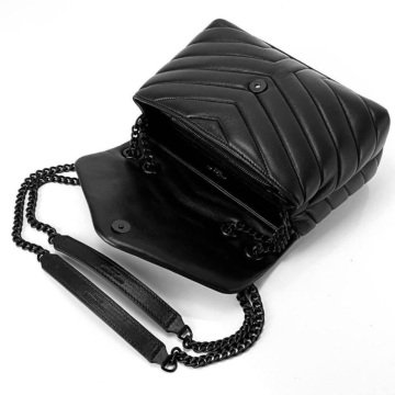 Yves Saint Laurent (YSL) LOU LOU SMALL %100 hakiki deri