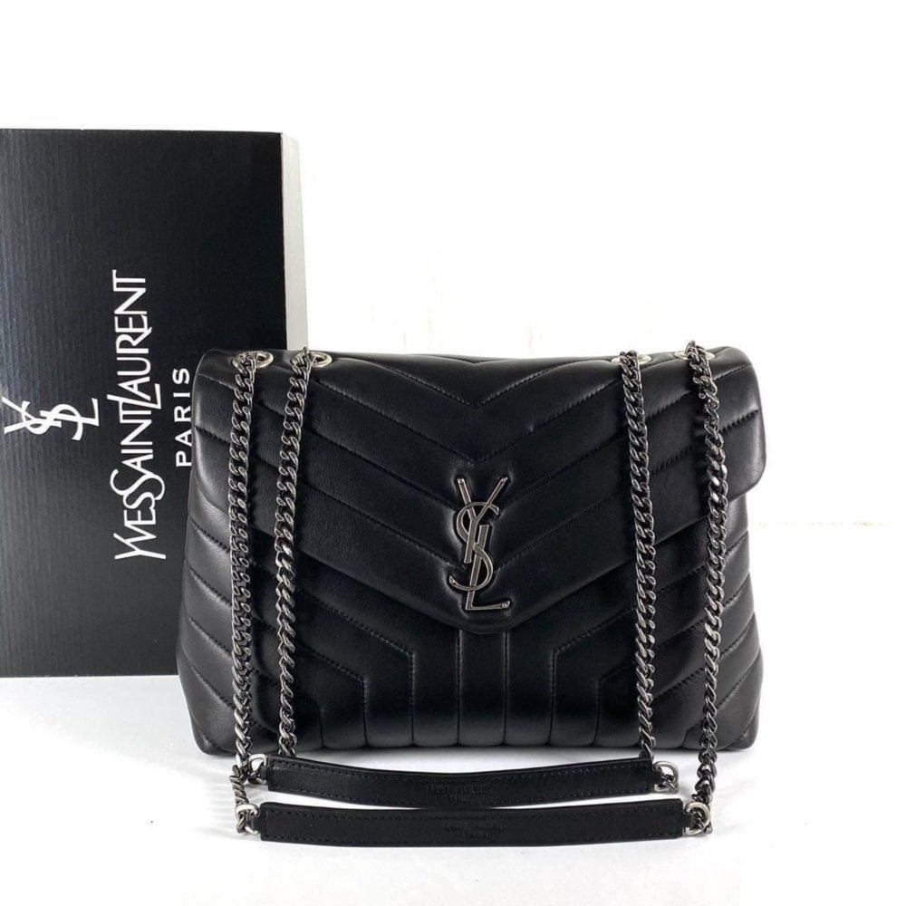 Yves Saint Laurent (YSL) LOU LOU MEDİUM %100 hakiki deri