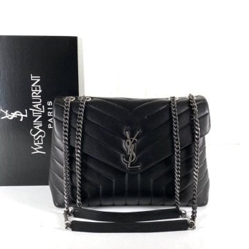 Yves Saint Laurent (YSL) LOU LOU MEDİUM %100 hakiki deri