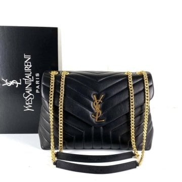 Yves Saint Laurent (YSL) LOU LOU MEDİUM %100 hakiki deri